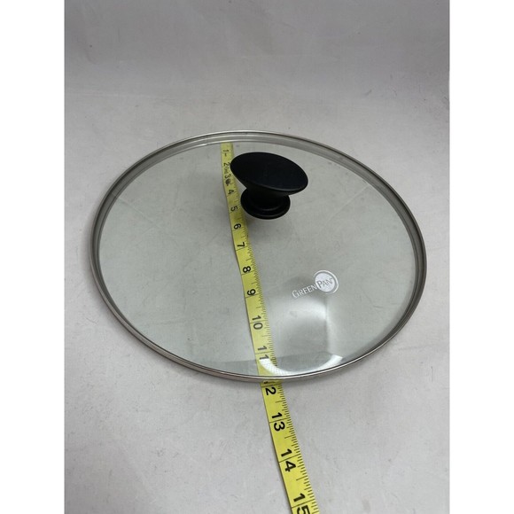 Green Pan Glass Replacement Lid Skillet Pan Pot 11 3/4" - Picture 2 of 3